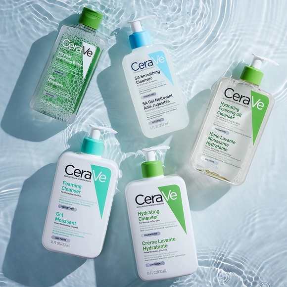 CeraVe Hydrating Daily Facial Cleanser for Dry to Normal Skin - Picture 2 of 2